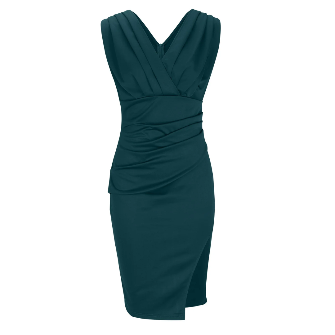 Stylish Cocktail Dress - Carmen-black-S-Nora Luxe