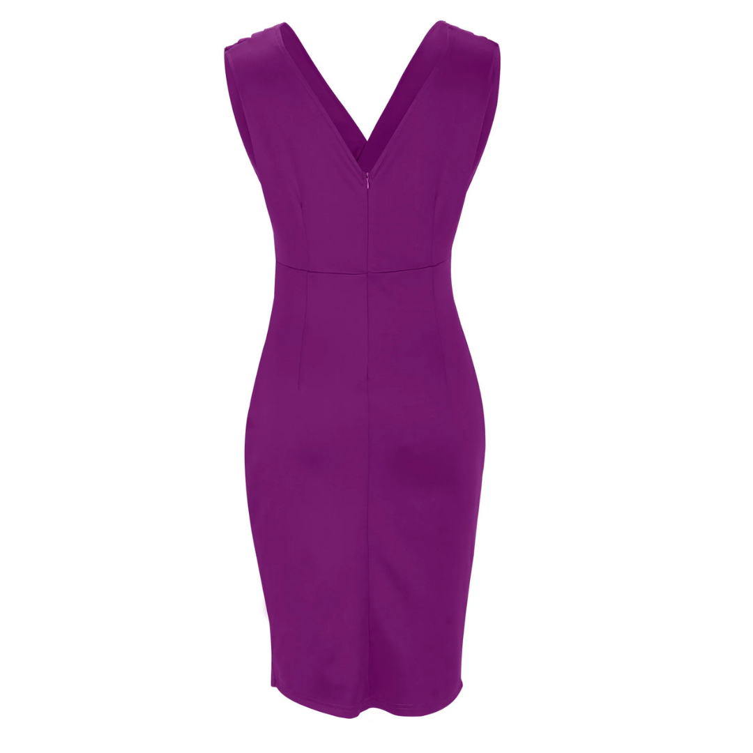 Stylish Cocktail Dress - Carmen-black-S-Nora Luxe