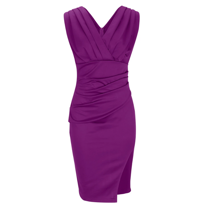 Stylish Cocktail Dress - Carmen-black-S-Nora Luxe