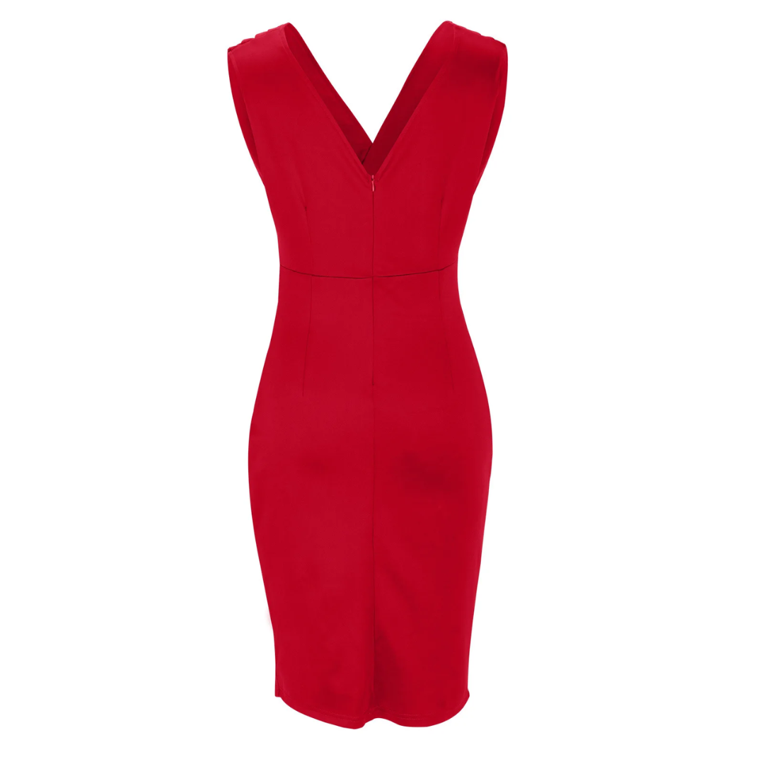 Stylish Cocktail Dress - Carmen-black-S-Nora Luxe