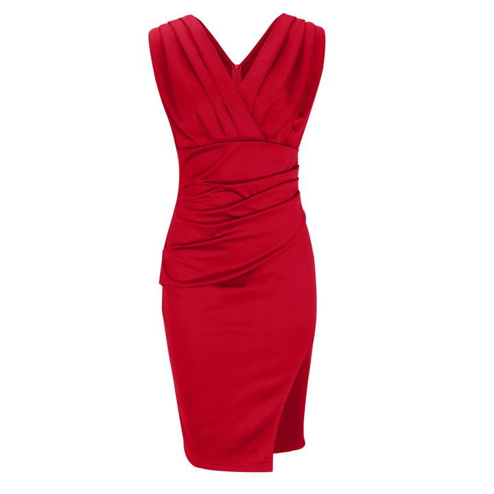 Stylish Cocktail Dress - Carmen-black-S-Nora Luxe