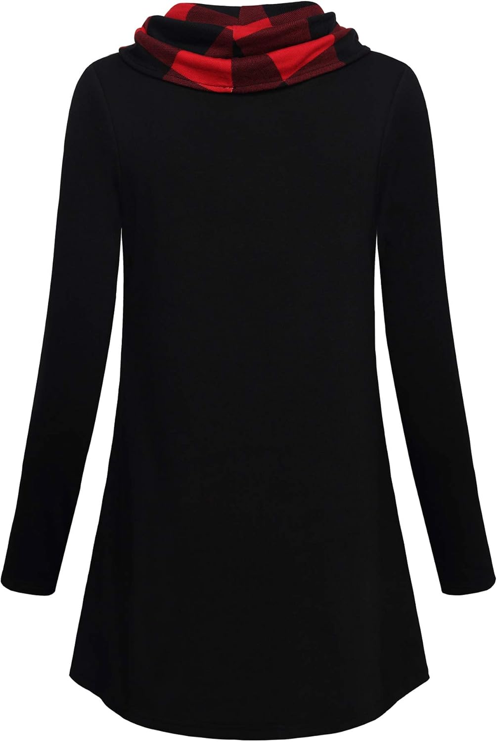 Stylish Color Block Pullover Sweatshirt for Ladies - Bella-Black-S-Nora Luxe