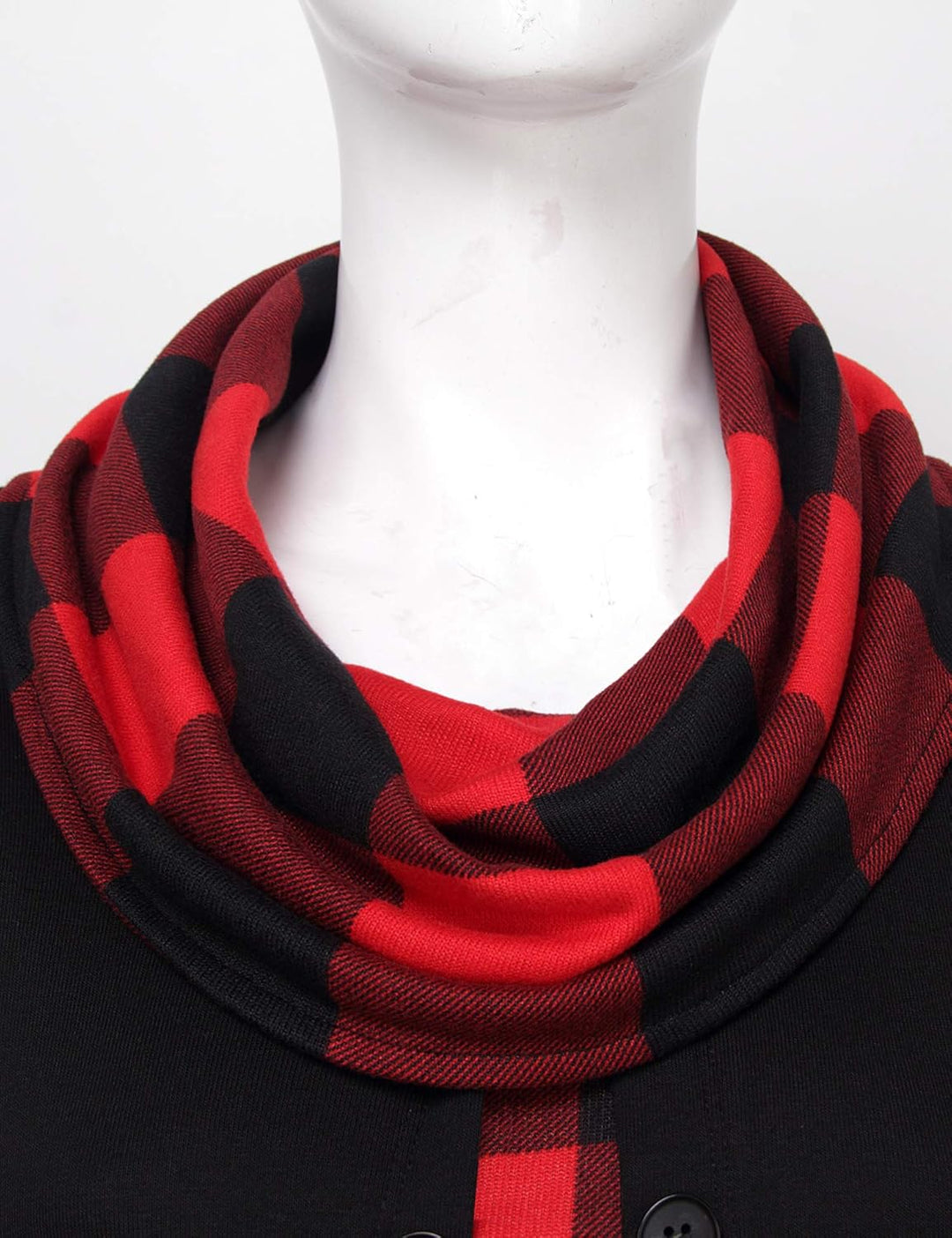 Stylish Color Block Pullover Sweatshirt for Ladies - Bella-Black-S-Nora Luxe