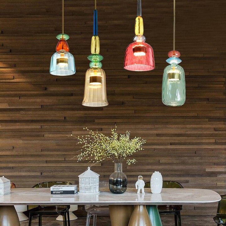 Stylish Coloured Ceiling Lamp - Sofia-A-Nora Luxe