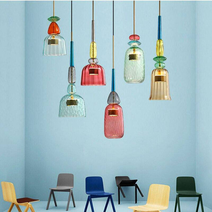 Stylish Coloured Ceiling Lamp - Sofia-A-Nora Luxe