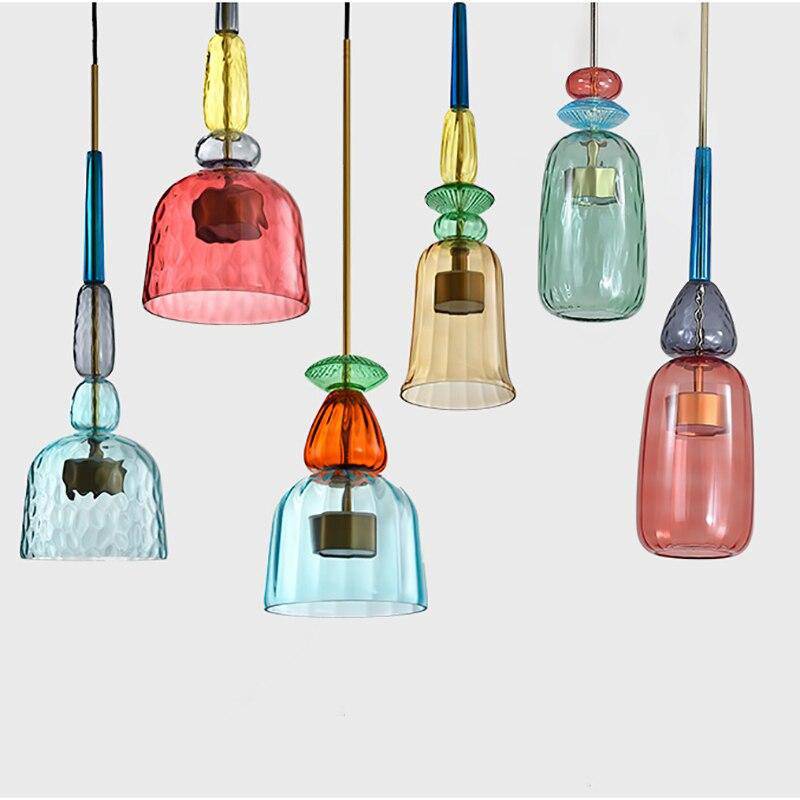 Stylish Coloured Ceiling Lamp - Sofia-A-Nora Luxe