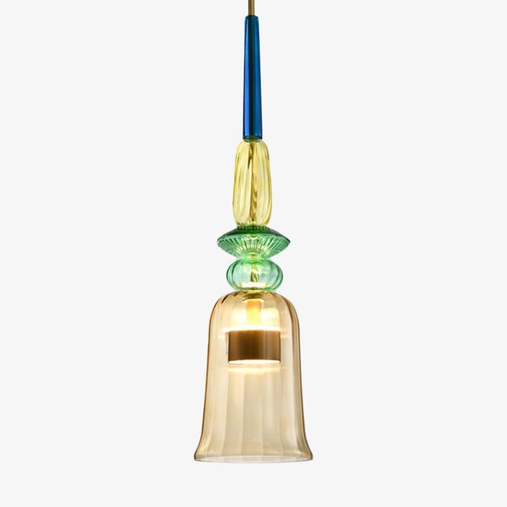 Stylish Coloured Ceiling Lamp - Sofia-F-Nora Luxe
