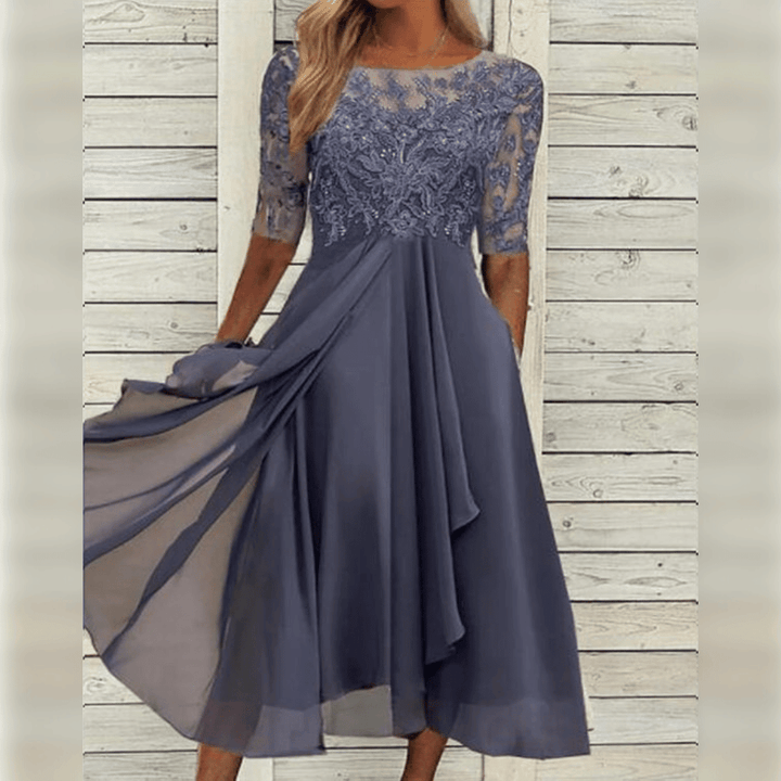 Stylish Comfortable Dress - Olivia-Gray-S-Nora Luxe