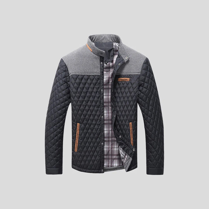 Stylish Comfortable Men's Jacket - Mason-Black-M-Nora Luxe