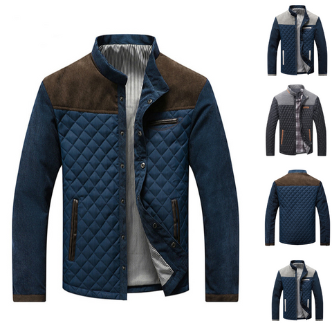 Stylish Comfortable Men's Jacket - Mason-Dark Gray-M-Nora Luxe