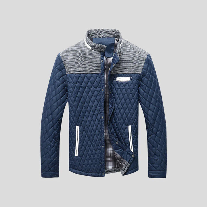 Stylish Comfortable Men's Jacket - Mason-Dark Gray-M-Nora Luxe