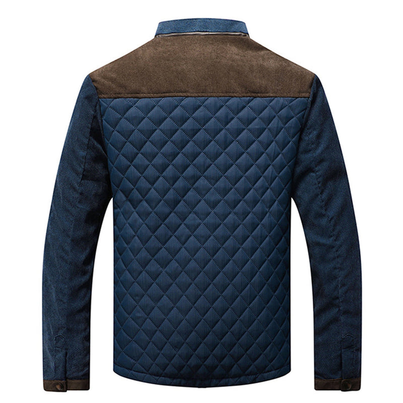 Stylish Comfortable Men's Jacket - Mason-Dark Gray-M-Nora Luxe