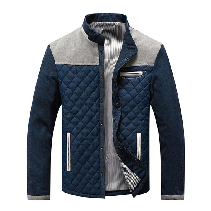 Stylish Comfortable Men's Jacket - Mason-Gray-M-Nora Luxe