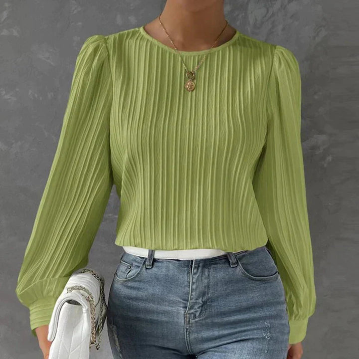 Stylish Comfortable Women's Sweater - Evelina-Green-S-Nora Luxe