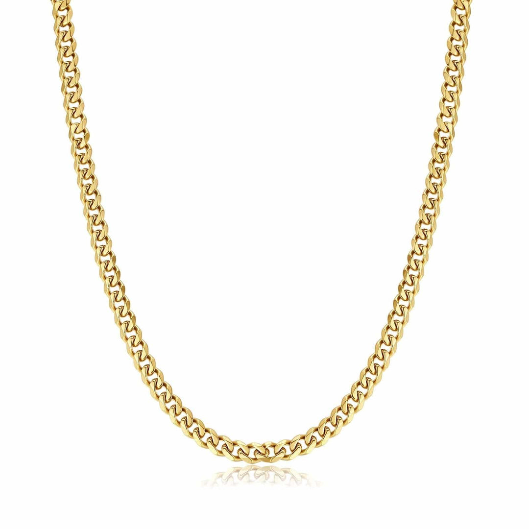 Stylish Cuban Link Necklace - Noah-Gold-0.20 in-Nora Luxe