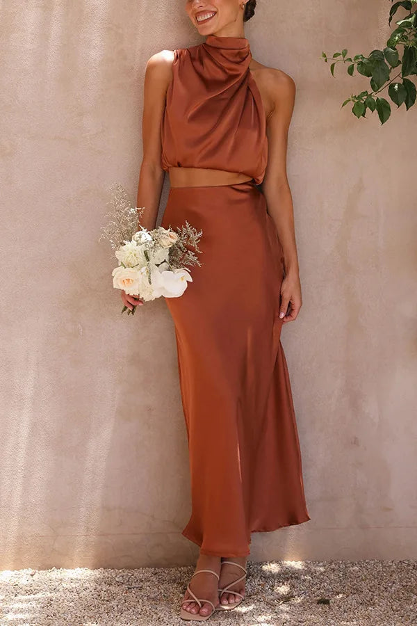 Stylish Fashion Outfit - Amelie-Chestnut Brown-S-Nora Luxe