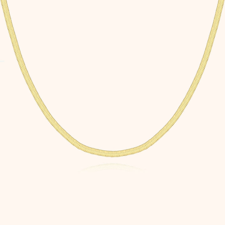 Stylish Flat Chain - Helena-Gold-Nora Luxe