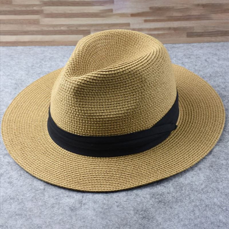 Stylish Handmade Panama Hat - Benito-Beige-Nora Luxe