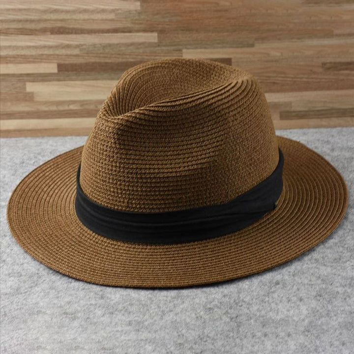 Stylish Handmade Panama Hat - Benito-Brown-Nora Luxe