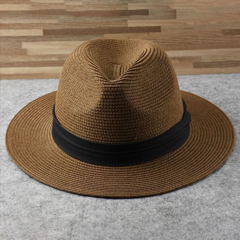 Stylish Handmade Panama Hat - Benito-White-Nora Luxe
