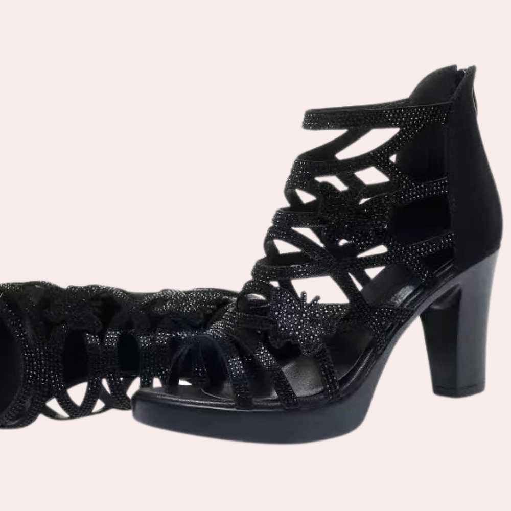 Stylish Heeled Sandals for Women - Mira-3-Nora Luxe