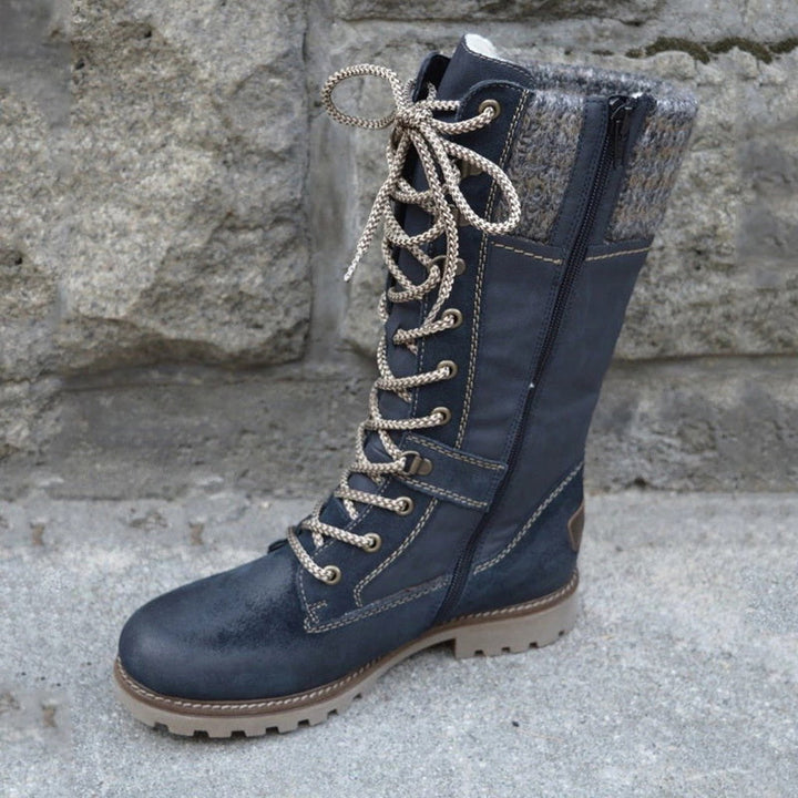 Stylish High Ladies Winter Boots - Nora-Brown-3.0-Nora Luxe