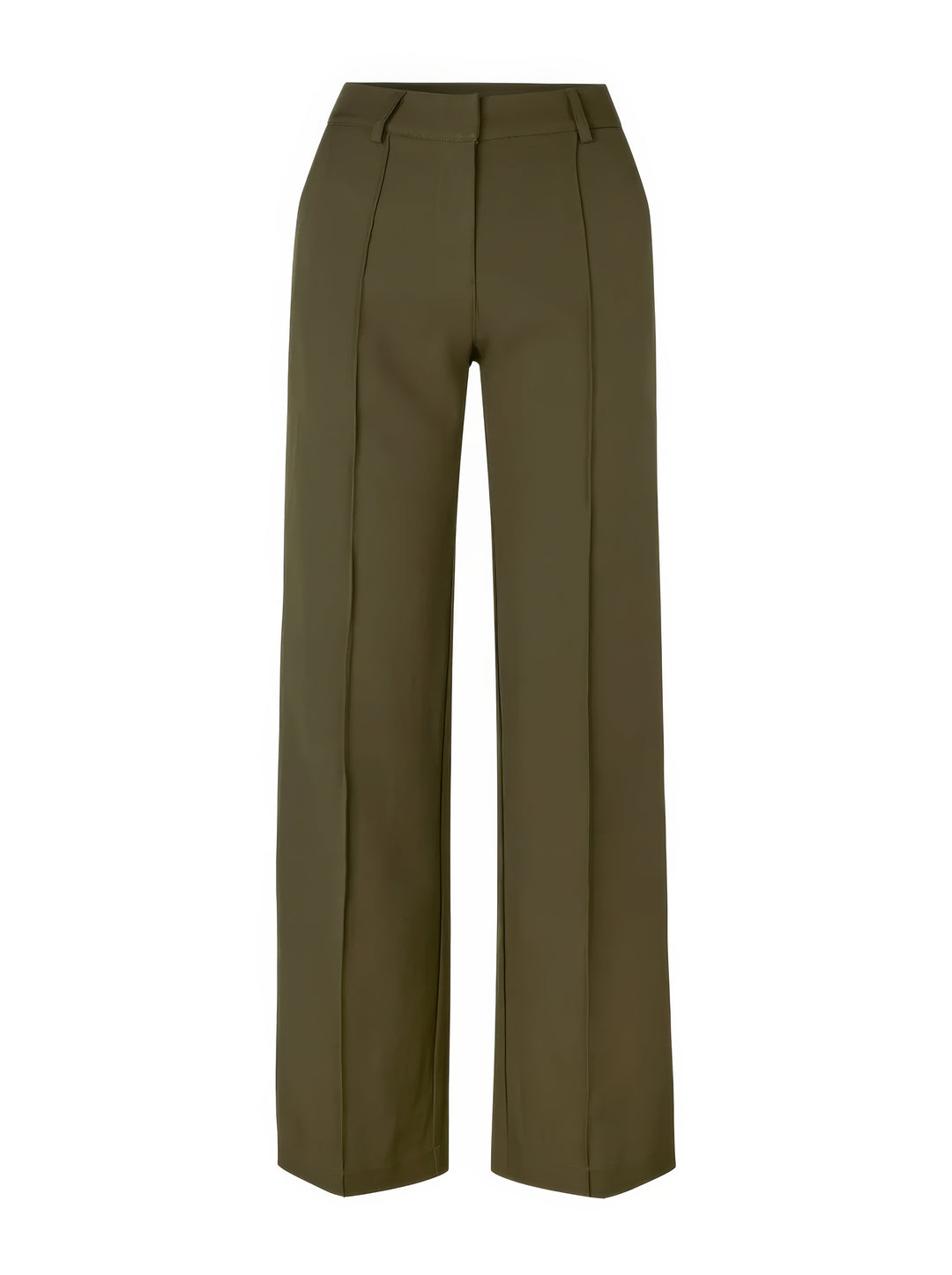 Stylish High-Waisted Trousers - Luna-Black-S-Nora Luxe