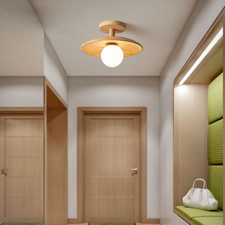 Stylish Japanese Ceiling Lamp - ZenGlow-Nora Luxe