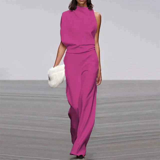Stylish Jumpsuit - Aria-Pink-S-Nora Luxe