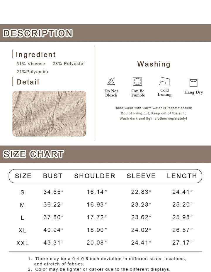 Stylish Knitted Women's Turtleneck - Denise-Apricot-S-Nora Luxe