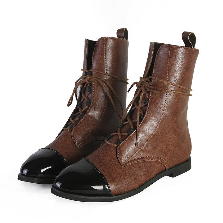 Stylish Ladies Ankle Boots - Vivienne-Brown-3.0-Nora Luxe
