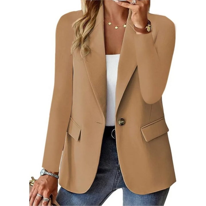 Stylish Ladies Blazer - Emma-Brown-S-Nora Luxe
