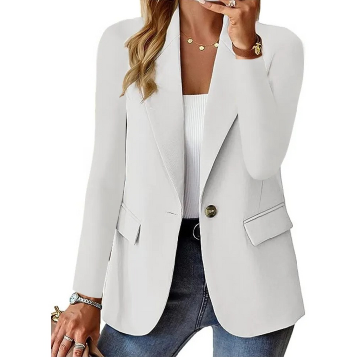 Stylish Ladies Blazer - Emma-White-S-Nora Luxe