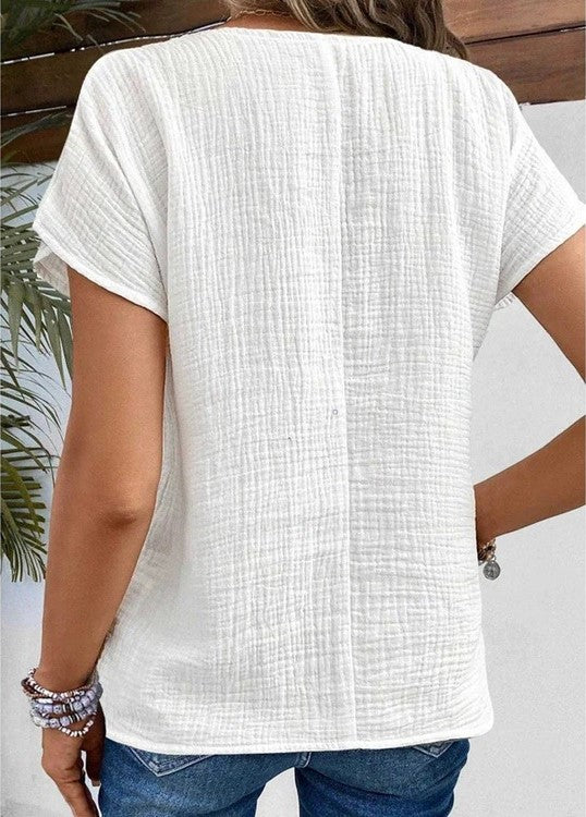 Stylish Ladies' Blouse - Sophia-White-XS (4-6)-Nora Luxe