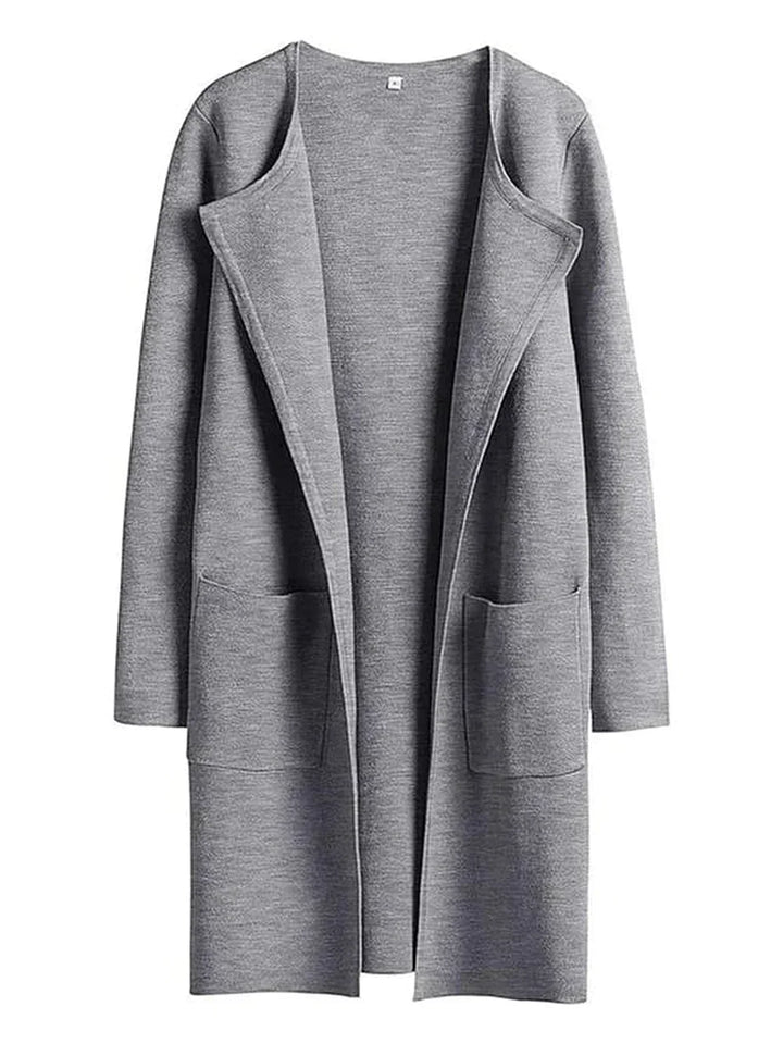 Stylish Ladies' Cardigan - Djamila-Brown-S (4-6)-Nora Luxe