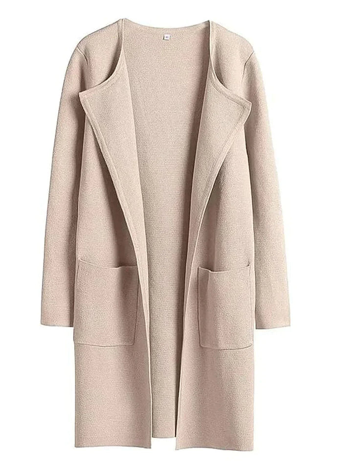 Stylish Ladies' Cardigan - Djamila-Brown-S (4-6)-Nora Luxe