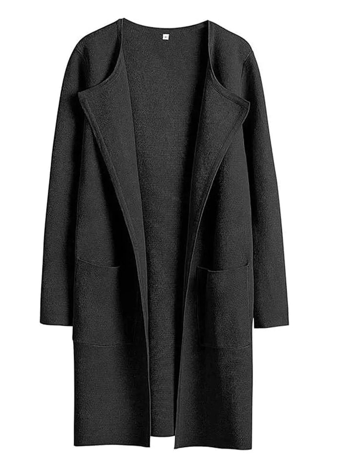 Stylish Ladies' Cardigan - Djamila-Brown-S (4-6)-Nora Luxe