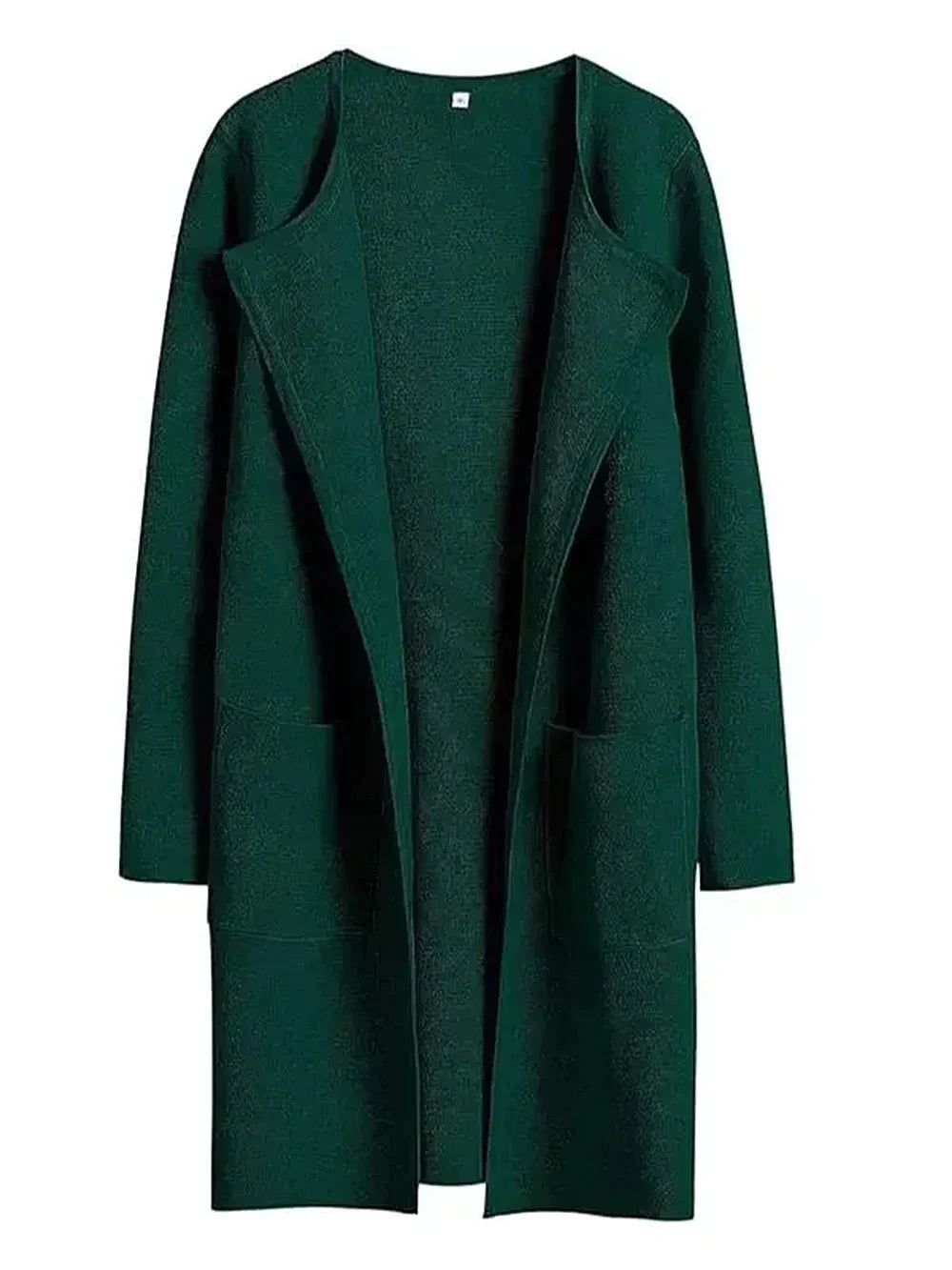Stylish Ladies' Cardigan - Djamila-Dark Green-S (4-6)-Nora Luxe