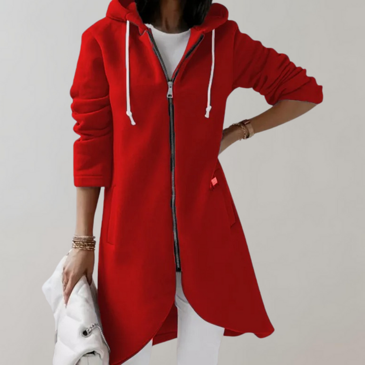 Stylish Ladies' Cardigan - Elara-Red-S-Nora Luxe
