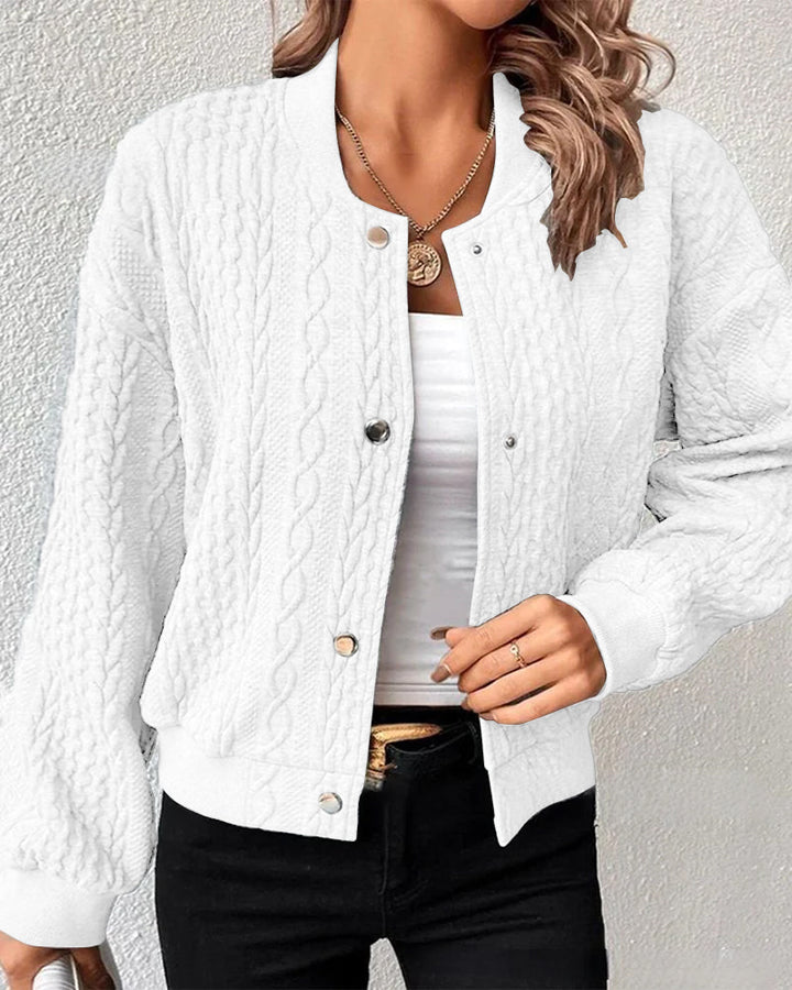 Stylish Ladies' Cardigan - Eloise-White-S-Nora Luxe