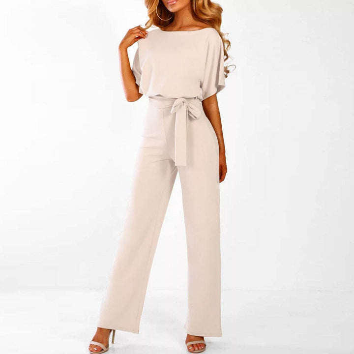 Stylish Ladies Jumpsuit - Naomi-Beige-S-Nora Luxe