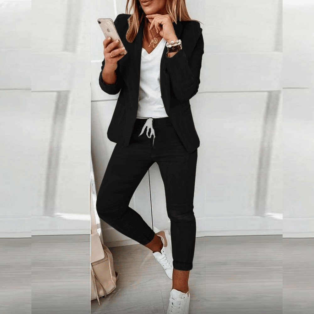 Stylish Ladies Outfit - Sophia-Black-S-Nora Luxe