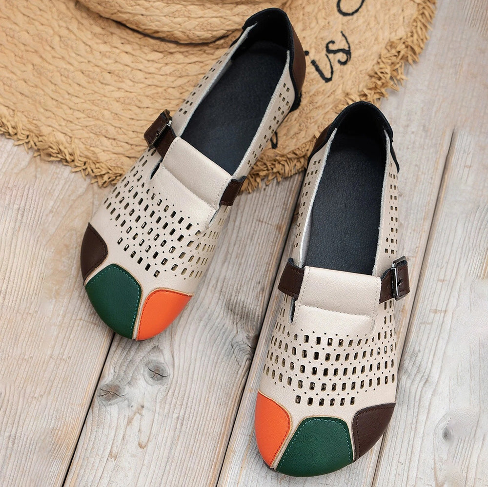 Stylish Ladies' Shoes - Livia-Beige-2.5-Nora Luxe
