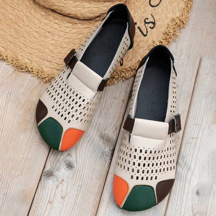 Stylish Ladies' Shoes - Livia-Beige-2.5-Nora Luxe