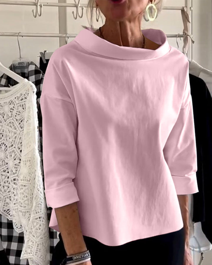 Stylish Ladies Top - Livia-Pink-S-Nora Luxe