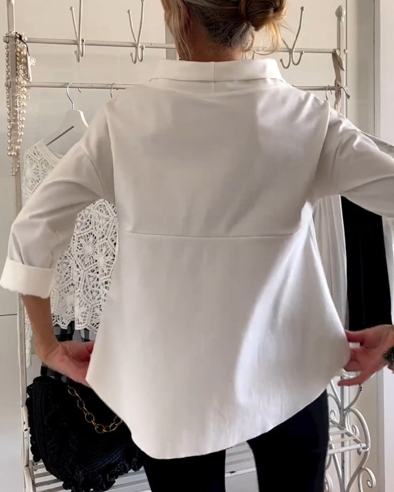 Stylish Ladies Top - Livia-White-S-Nora Luxe