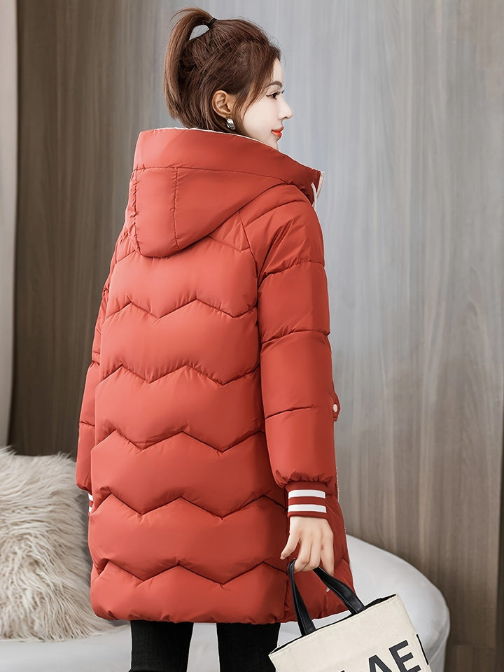 Stylish Ladies Winter Coat - Sophie-Black-S-Nora Luxe