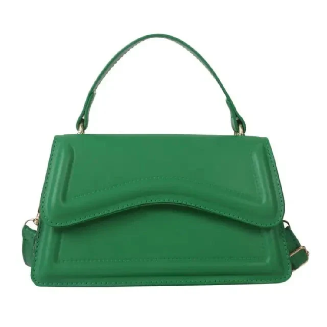 Stylish Leather Ladies Shoulder Bags - LuxeClass-Green-Nora Luxe
