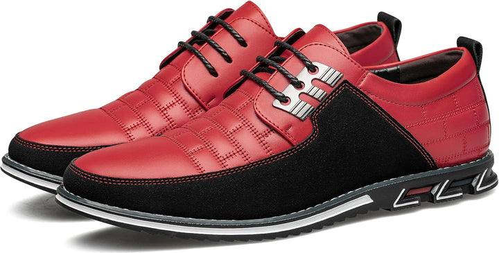 Stylish Leather Men's Shoes - James-Black-7.0-Nora Luxe