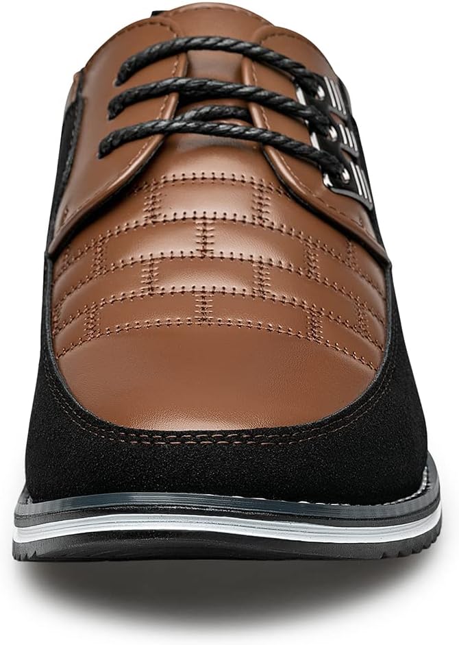Stylish Leather Men's Shoes - James-Black-7.0-Nora Luxe